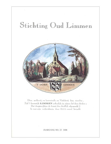 Jaarboek Stichting Oud Limmen 2008