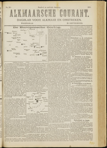Alkmaarsche Courant 1914-09-30
