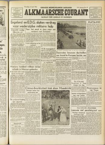 Alkmaarsche Courant 1952-04-16