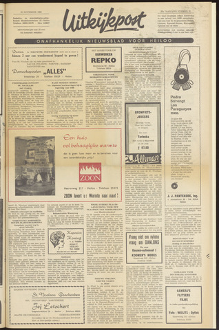 Uitkijkpost : nieuwsblad voor Heiloo e.o. 1965-11-25