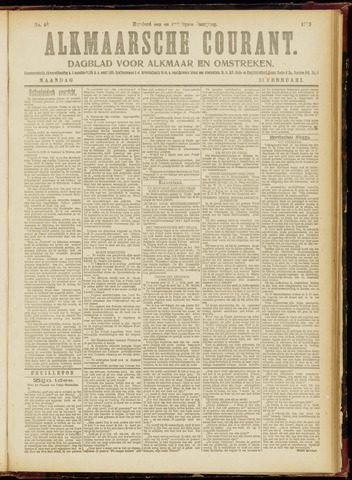 Alkmaarsche Courant 1919-02-24