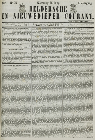 Heldersche en Nieuwedieper Courant 1873-06-25