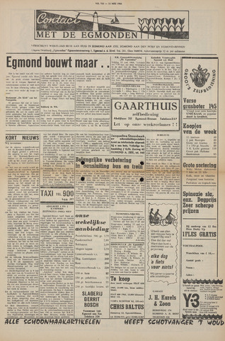 Contact met de Egmonden 1966-05-11