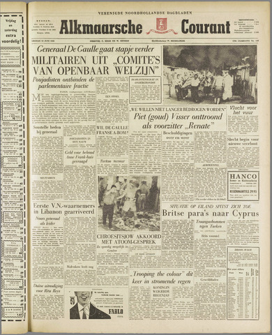Alkmaarsche Courant 1958-06-13