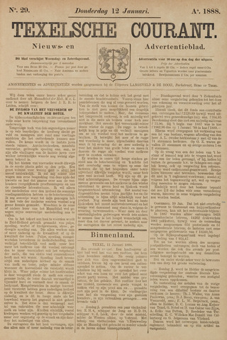 Texelsche Courant 1888-01-12