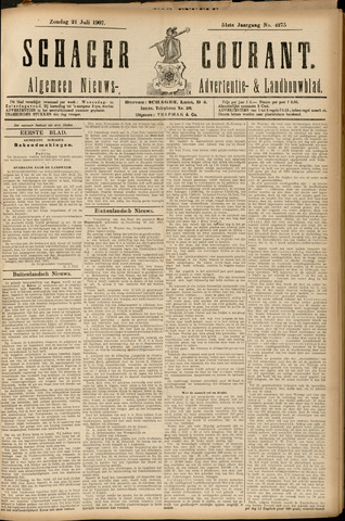 Schager Courant 1907-07-21
