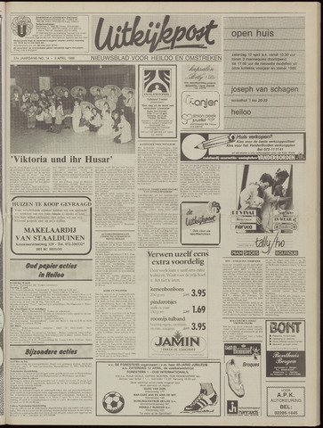 Uitkijkpost : nieuwsblad voor Heiloo e.o. 1986-04-09