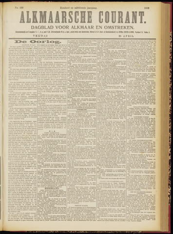 Alkmaarsche Courant 1916-04-28