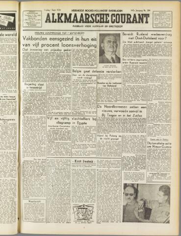 Alkmaarsche Courant 1950-09-01