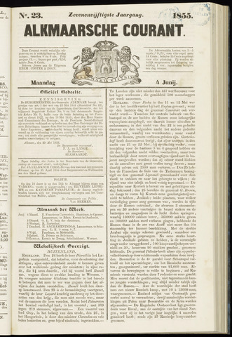 Alkmaarsche Courant 1855-06-04