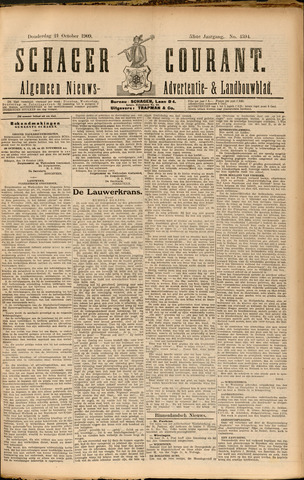 Schager Courant 1909-10-21