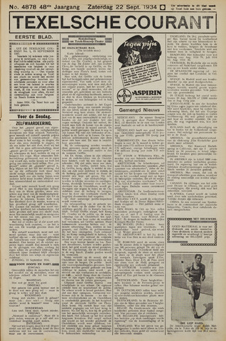 Texelsche Courant 1934-09-22
