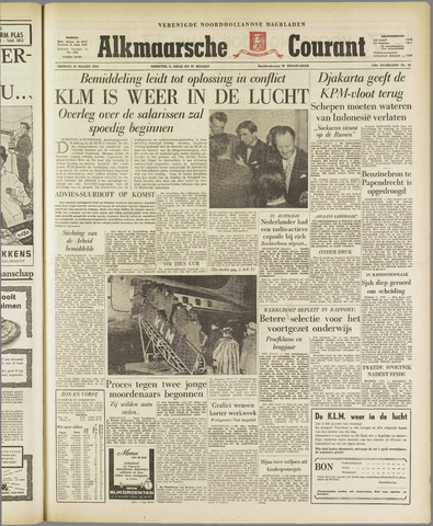Alkmaarsche Courant 1958-03-21