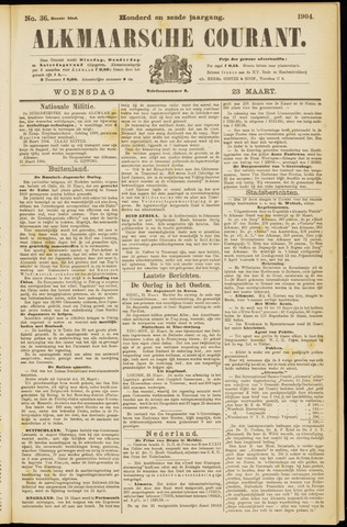 Alkmaarsche Courant 1904-03-23