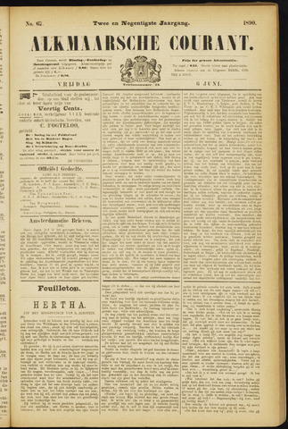 Alkmaarsche Courant 1890-06-06