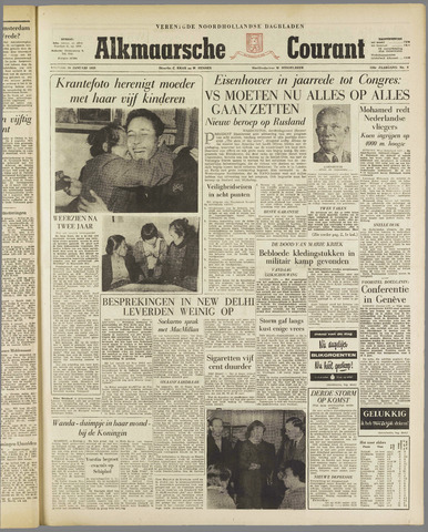 Alkmaarsche Courant 1958-01-10
