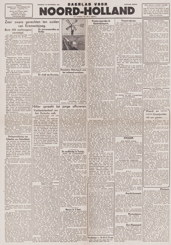 Dagblad Noord-Holland, Schager editie 1943-11-30