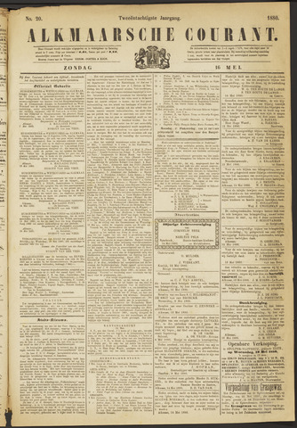 Alkmaarsche Courant 1880-05-16