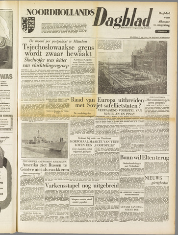 Noordhollands Dagblad : dagblad voor Alkmaar en omgeving 1955-07-07