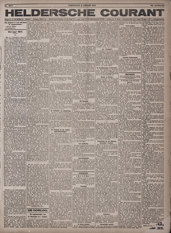 Heldersche Courant 1918-01-03