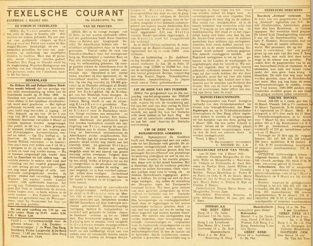 Texelsche Courant 1945-03-03