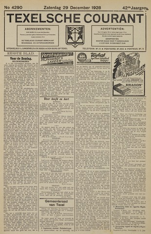 Texelsche Courant 1928-12-29