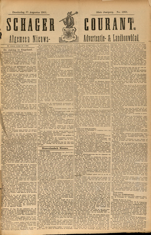 Schager Courant 1911-08-17
