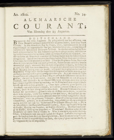 Alkmaarsche Courant 1802-08-23