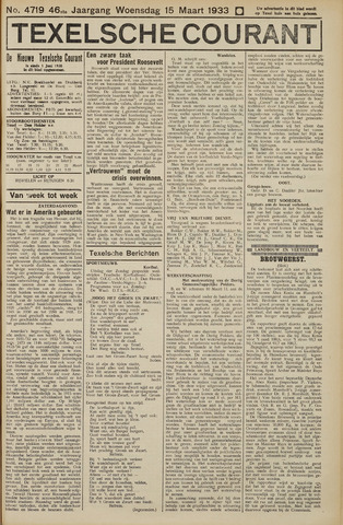 Texelsche Courant 1933-03-15