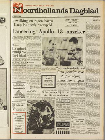 Noordhollands Dagblad : dagblad voor Alkmaar en omgeving 1970-04-10