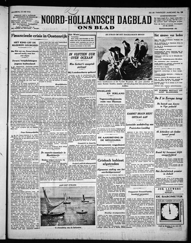 Noord-Hollandsch Dagblad : ons blad 1932-05-23