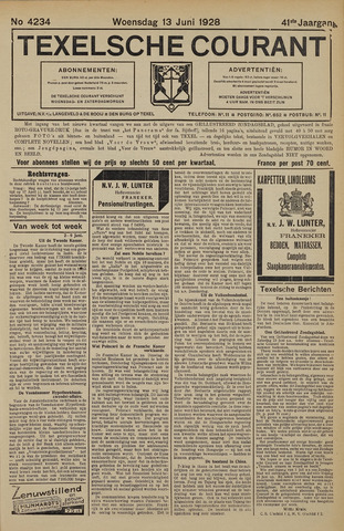 Texelsche Courant 1928-06-13