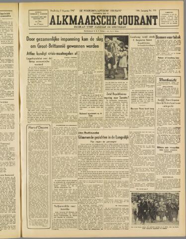 Alkmaarsche Courant 1947-08-07