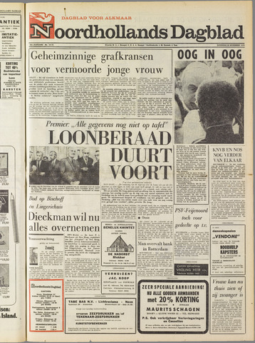 Noordhollands Dagblad : dagblad voor Alkmaar en omgeving 1970-11-28