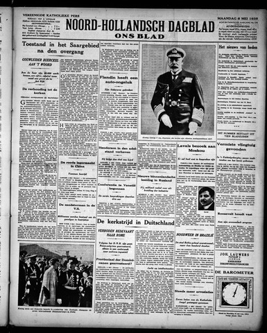 Noord-Hollandsch Dagblad : ons blad 1935-05-06