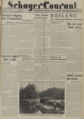Schager Courant 1940-06-17
