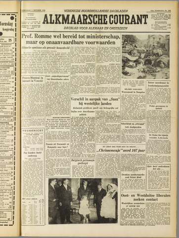 Alkmaarsche Courant 1956-10-03