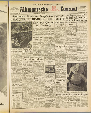 Alkmaarsche Courant 1957-10-11