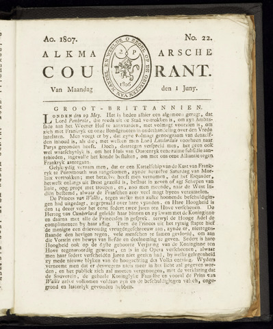 Alkmaarsche Courant 1807-06-01
