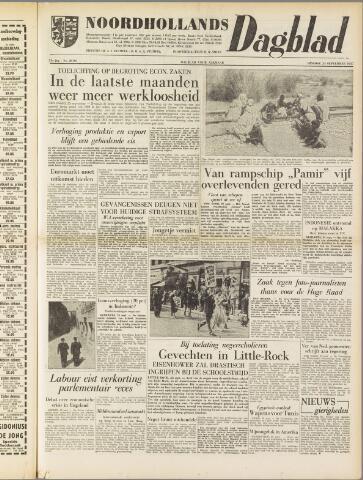 Noordhollands Dagblad : dagblad voor Alkmaar en omgeving 1957-09-24