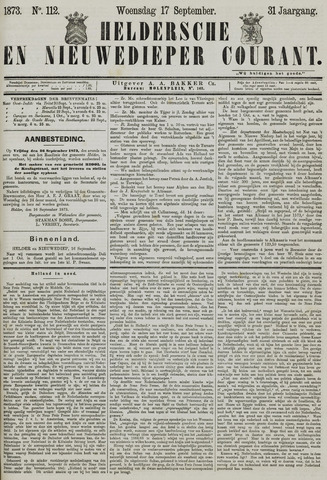 Heldersche en Nieuwedieper Courant 1873-09-17