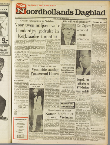 Noordhollands Dagblad : dagblad voor Alkmaar en omgeving 1967-11-22