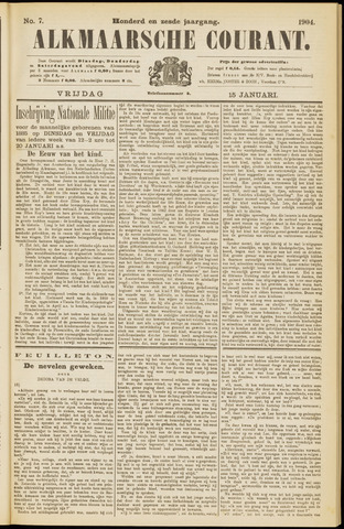 Alkmaarsche Courant 1904-01-15