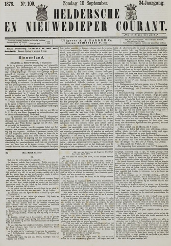 Heldersche en Nieuwedieper Courant 1876-09-10