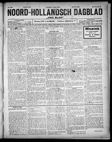 Noord-Hollandsch Dagblad : ons blad 1924-06-06