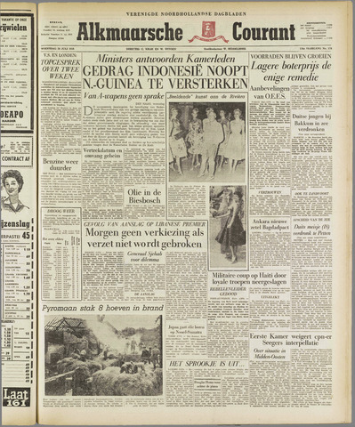 Alkmaarsche Courant 1958-07-30