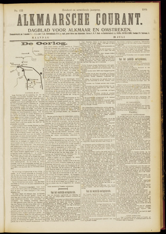 Alkmaarsche Courant 1915-07-26