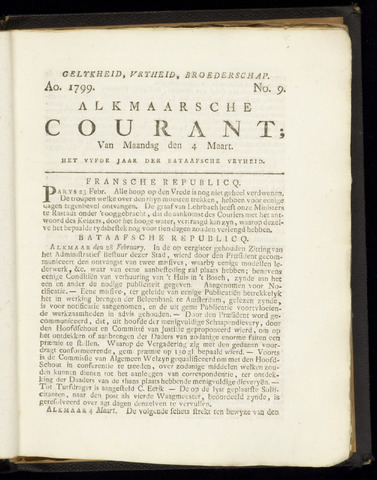 Alkmaarsche Courant 1799-03-04