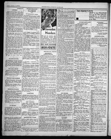 Noord-Hollandsch Dagblad : ons blad 1932-04-06