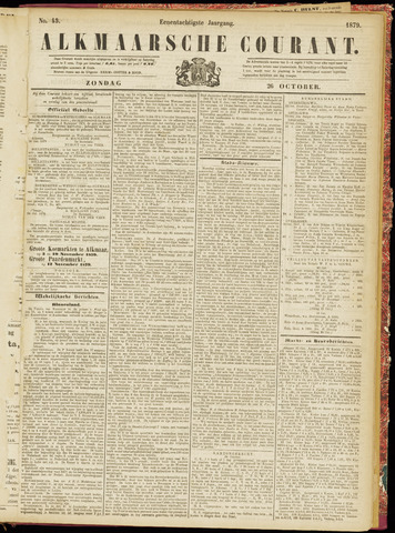 Alkmaarsche Courant 1879-10-26